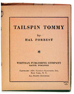 RARE WHITMAN ERROR BOOK – TAILSPIN TOMMY WITH MOON MULLINS AND KAYO COVER BLB.