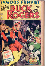 “FAMOUS FUNNIES” BOUND HARD COVER VOLUME 13 FEATURING BUCK ROGERS.