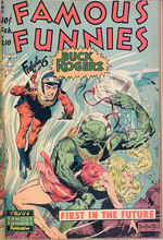 “FAMOUS FUNNIES” BOUND HARD COVER VOLUME 13 FEATURING BUCK ROGERS.