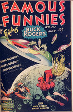 “FAMOUS FUNNIES” BOUND HARD COVER VOLUME 13 FEATURING BUCK ROGERS.