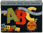 "THE ABCs TO DRAW AND COLOR BIG LITTLE SET."