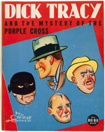 "DICK TRACY AND THE MYSTERY OF THE PURPLE CROSS" BIG BIG BOOK.