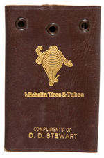 "MICHELIN TIRES & TUBES" LEATHER KEY HOLDER.