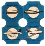 "PLANES OF MANY NATIONS" BREAD LABEL ALBUM W/LARGE GROUP OF LABELS.