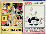 "FELIX THE CAT/POPEYE AND HIS PALS" CANDY AND TOY BOXES.