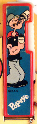 "POPEYE FLASHLITES"  STORE DISPLAY.