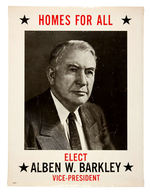 TRUMAN/BARKLEY 1948 POSTER PAIR.