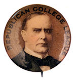 McKINLEY "REPUBLICAN COLLEGE LEAGUE."