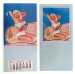 JAYNE MANSFIELD CALENDAR SALESMAN'S SAMPLES.