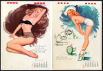 THOMPSON'S SPIRAL-BOUND CALENDAR W/MARILYN MONROE ART