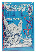 BILL GRAHAM CONCERT POSTER BG-144 FEATURING THE GRATEFUL DEAD.