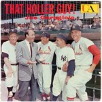 "THAT HOLLER GUY! JOE GARAGIOLA" RECORD ALBUM WITH MANTLE, MUSIAL, BERRA & HODGES.