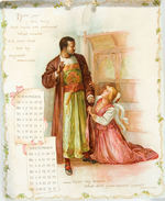 "THE SHAKESPEARE CALENDAR FOR 1898" WITH MULTI-PAGE CHOICE GRAPHICS.