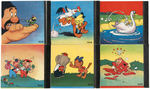 "THE MICKEY MOUSE BOX" EXTREMELY RARE DISNEY WHITMAN BOXED BOOK SET.