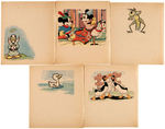 WHITMAN PREMIUM BOOKS BASED ON DISNEY SHORTS.