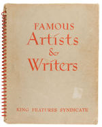 "FAMOUS ARTISTS & WRITERS KING FEATURES SYNDICATE" 1949 PROMOTIONAL BOOK.