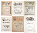 1892-1893 BICYCLING MAGAZINE LOT.