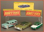 "DINKY TOYS" FIVE-PIECE LOT.