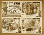 "THE NEW ADVENTURES OF TARZAN" LOBBY CARD LOT.