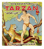 "THE NEW ADVENTURES OF TARZAN POP-UP" HARDCOVER.