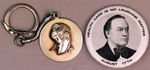 BOB HOPE KEY FOB AND BUTTON.