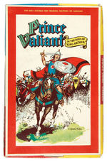 PRINCE VALIANT JEWELED SWORD, SCABBARD AND SHIELD BOXED SET.