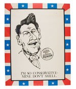 NIXON/AGNEW/HOPEFULS 1972 SATIRICAL POSTER SET.