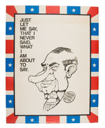 NIXON/AGNEW/HOPEFULS 1972 SATIRICAL POSTER SET.