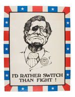 NIXON/AGNEW/HOPEFULS 1972 SATIRICAL POSTER SET.