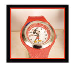 UNUSUAL MICKEY MOUSE WATCH IN "THE WONDERFUL WORLD OF WALT DISNEY" ORIGINAL BOX.