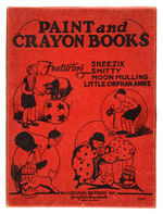 COMIC CHARACTER "PAINT AND CRAYON BOOKS" BOXED SET.