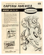 "CAPTAIN AMERICA" AURORA MODEL.