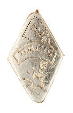 "DAVIS" SHOOTING STAR PIN DATED VARIETY HAKE #2022.