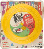 "LAND OF THE GIANTS FLYING SAUCER" CARDED FRISBEE.