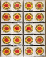 “NUCLEAR POWER? NO THANKS”  96 ‘SMILING SUN’ BUTTONS PLUS STICKERS FROM THE LEVIN COLLECTION.