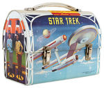 "STAR TREK" METAL DOME LUNCHBOX.