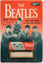 "THE BEATLES HARMONICA" BY HOHNER ON BLISTER CARD.