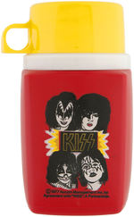 "KISS" METAL LUNCHBOX WITH THERMOS.