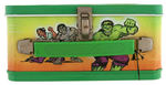 "THE INCREDIBLE HULK" UNUSED METAL LUNCHBOX WITH THERMOS.