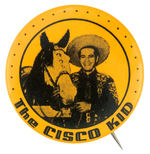 "THE CISCO KID" RARE COLOR VARIETY FROM HAKE COLLECTION.