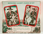 "HOPALONG CASSIDY DUDIN'-UP KIT FOR YOUNG COWPOKES" BOXED.