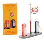 "DINKY" BOXED ESSO GAS PUMPS.