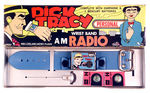 "DICK TRACY WRISTBAND RADIO."