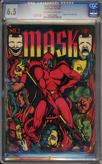 MASK #2, FALL 1945. CGC 6.5