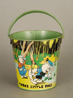 "THREE LITTLE PIGS" SAND PAIL.