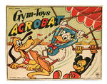 "GYM-TOYS ACROBAT" MICKEY MOUSE WIND-UP BY LINE MAR BOXED.