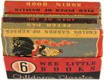 "CHILDREN'S CLASSICS 6 WEE LITTLE BOOKS" FILE COPY BOXED SET.