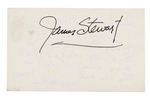 JAMES STEWART HANDWRITTEN NOTE.