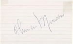 THURMAN MUNSON & PHIL RIZZUTO SIGNED CARD.