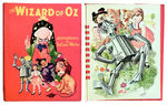 "THE WIZARD OF OZ" SPIRAL-BOUND ANIMATED STORYBOOK W/DUST JACKET.